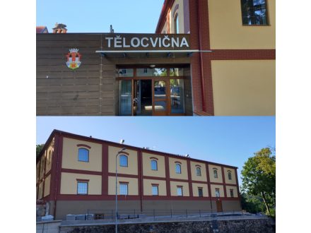 Tělocvična Chýnov - exteriér